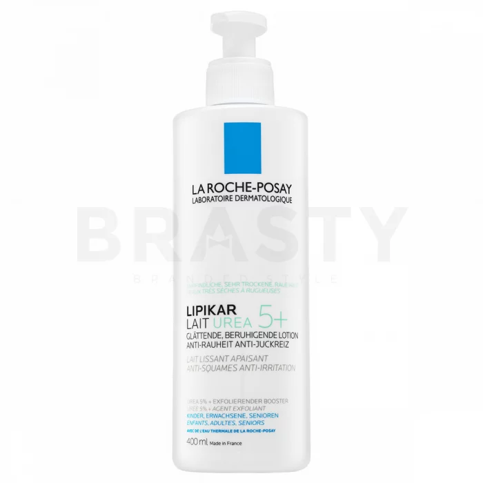 La Roche-Posay Lipikar Lait Urea 5+ Smoothing Soothing Lotion hydratační tělové mléko pro suchou pleť 400 ml