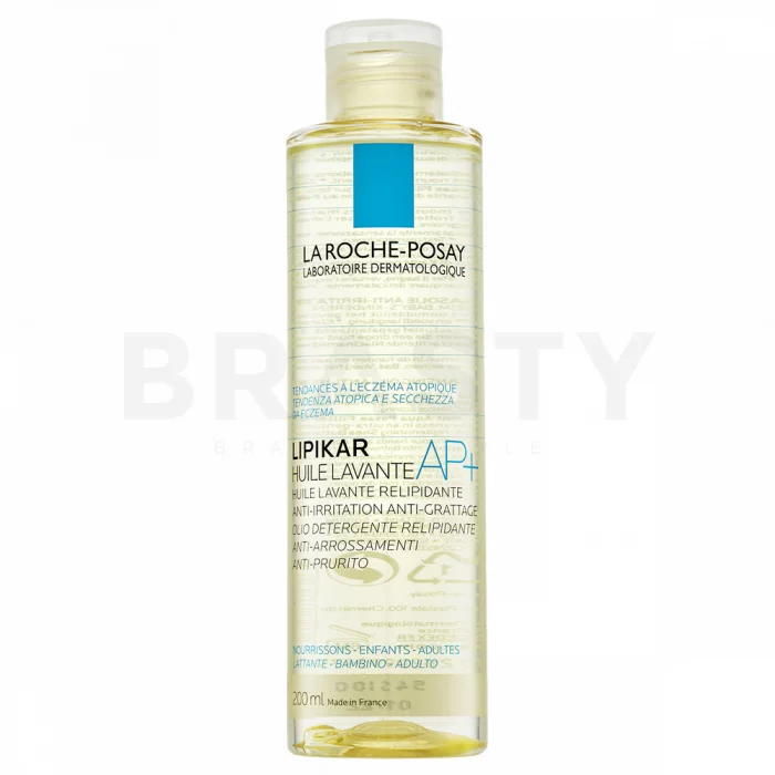 La Roche-Posay Lipikar Huile Lavante AP+ Lipid-Replenishing Cleansing Oil čistící pěnivý olej proti podráždění pokožky 200 ml