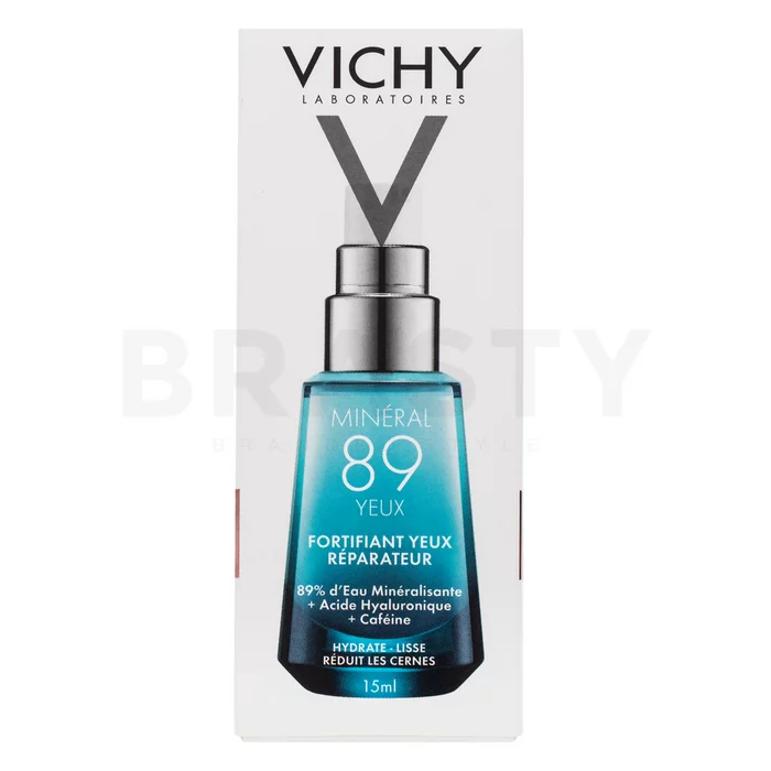 Vichy Minéral 89 Eyes Hyaluron Booster termální sérum na oční okolí 15 ml