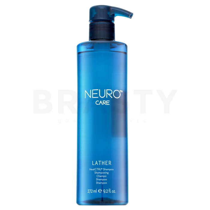 Paul Mitchell Neuro Care Lather HeatCTRL Shampoo negovalni šampon za zaščito las pred vročino in vlago 272 ml