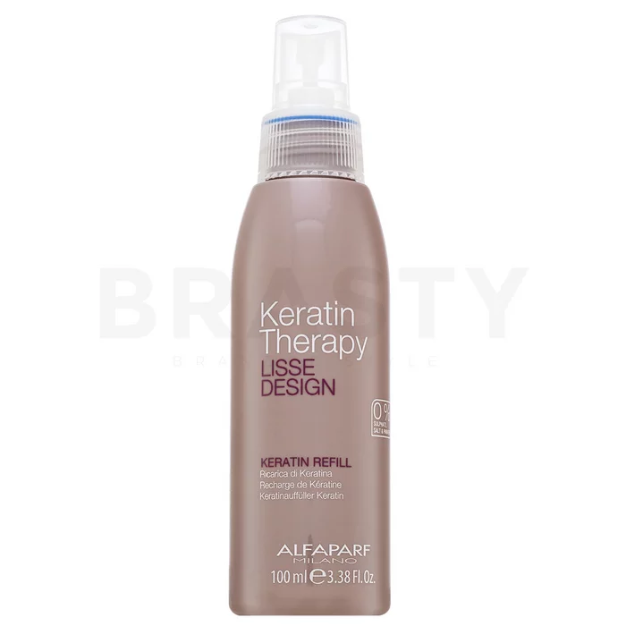 Alfaparf Milano Lisse Design Keratin Therapy Keratin Refill bezoplachová starostlivosť pre nepoddajné vlasy 100 ml