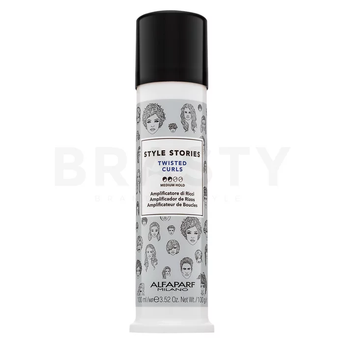 Alfaparf Milano Style Stories Twisted Curls stylingový krém pro definici vln 100 ml