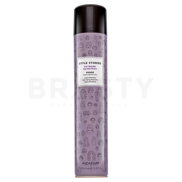 Alfaparf Milano Style Stories Extreme Hairspray силен фиксиращ лак за коса 500 ml