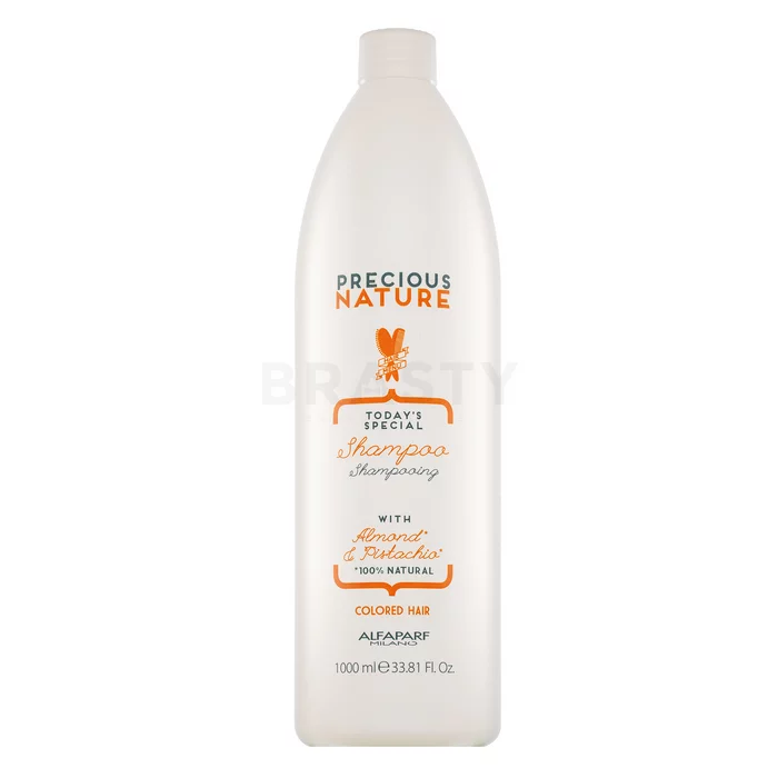 Alfaparf Milano Precious Nature Today's Special Shampoo Almond & Pistachio odżywczy szampon do włosów farbowanych 1000 ml