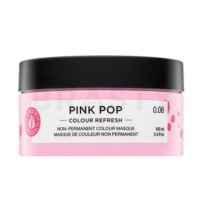 Maria Nila Colour Refresh negovalna maska z barvnimi pigmenti za lase z rožnatimi odtenki Pink Pop 100 ml