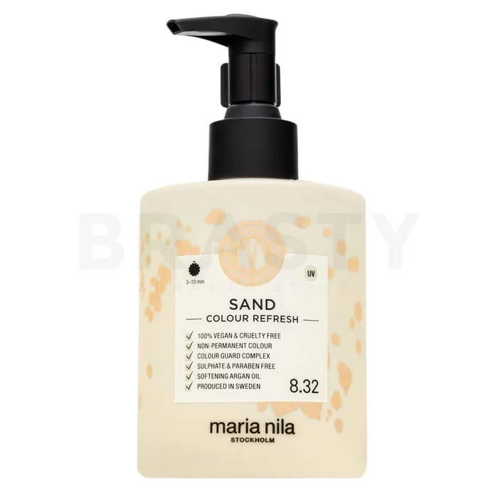 Maria Nila Colour Refresh odżywcza maska koloryzująca do ożywienia blondu i jasnobrązowych odcieni Sand 300 ml