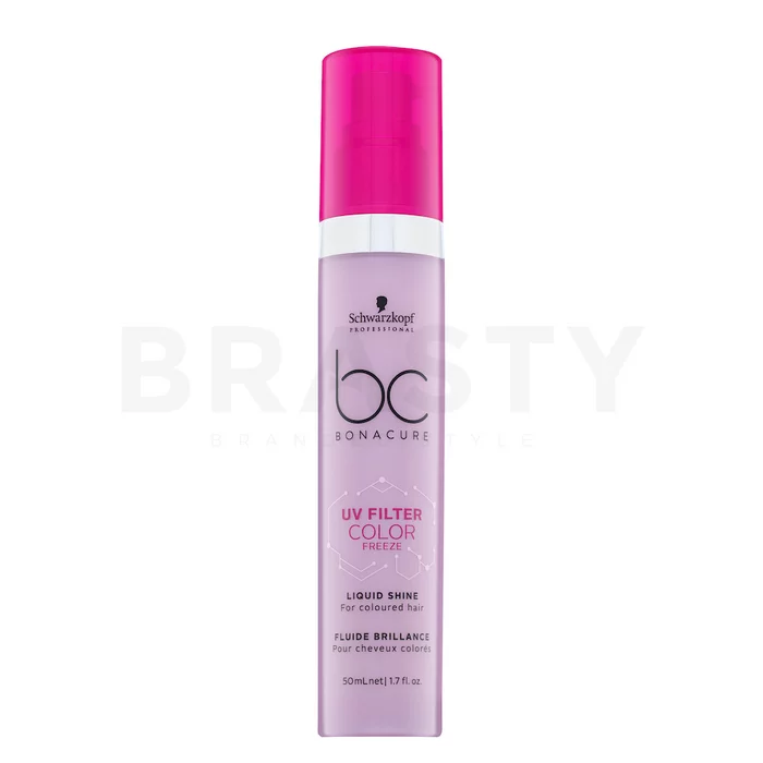 Schwarzkopf Professional BC Bonacure pH 4.5 Color Freeze Liquid Shine stylingový sprej pro lesk a ochranu barvených vlasů 50 ml
