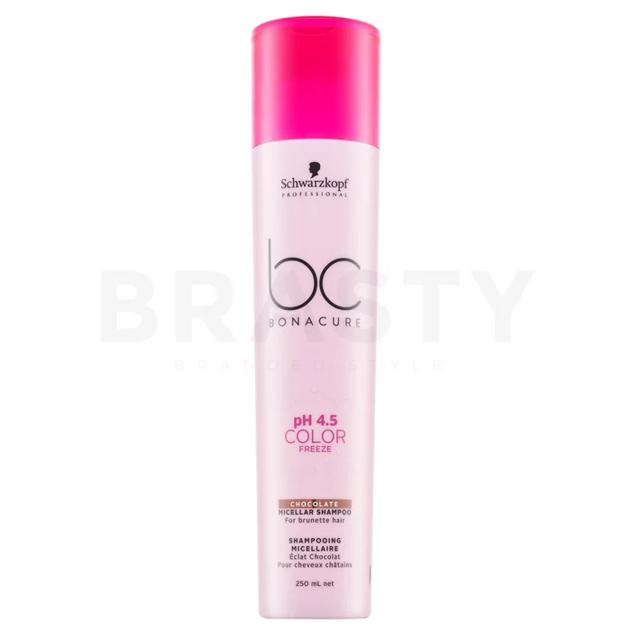 Schwarzkopf Professional BC Bonacure pH 4.5 Color Freeze Chocolate Micellar Shampoo čisticí šampon pro hnědé odstíny 250 ml