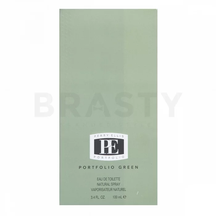 Perry Ellis Portfolio Green Men toaletní voda pro muže 100 ml