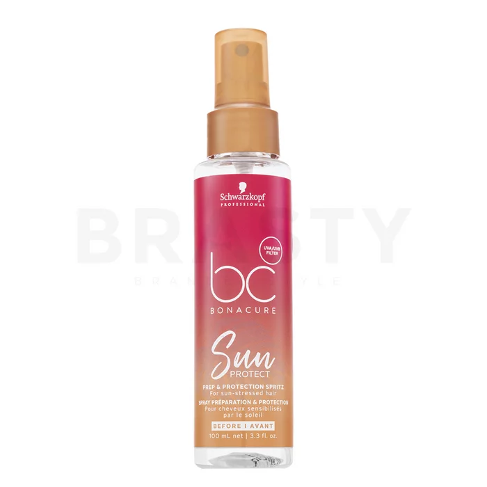 Schwarzkopf Professional BC Bonacure Sun Protect Prep & Protection Spritz bezoplachová péče pro vlasy namáhané sluncem 100 ml