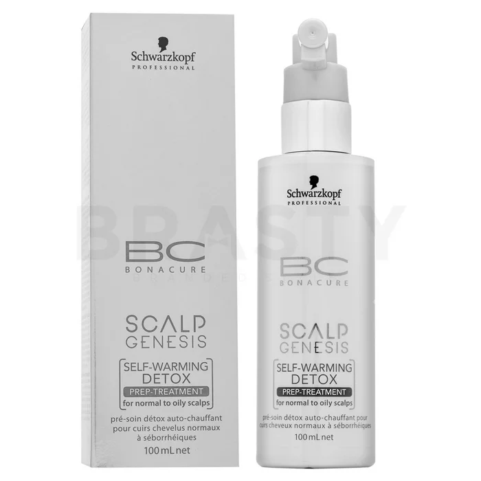 Schwarzkopf Professional BC Bonacure Scalp Genesis Self-Warming Detox samozahřívací maska pro citlivou pokožku hlavy 100 ml