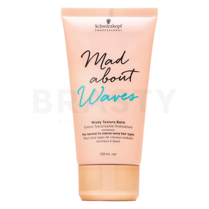 Schwarzkopf Professional Mad About Waves Windy Texture Balm bezoplachová péče pro vlnité vlasy 150 ml