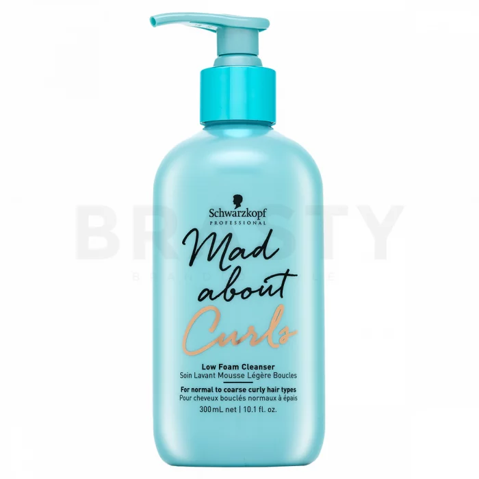 Schwarzkopf Professional Mad About Curls Low Foam Cleanser čisticí šampon pro vlnité a kudrnaté vlasy 300 ml