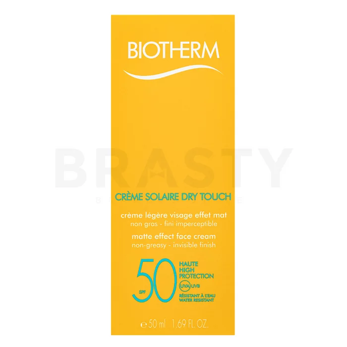 Biotherm Creme Solaire Dry Touch Face SPF 50 krém na opalování s matujícím účinkem 50 ml