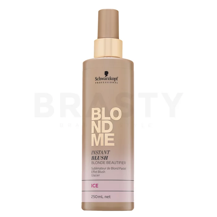 Schwarzkopf Professional BlondMe Instant Blush Ice barevný sprej pro blond vlasy 250 ml