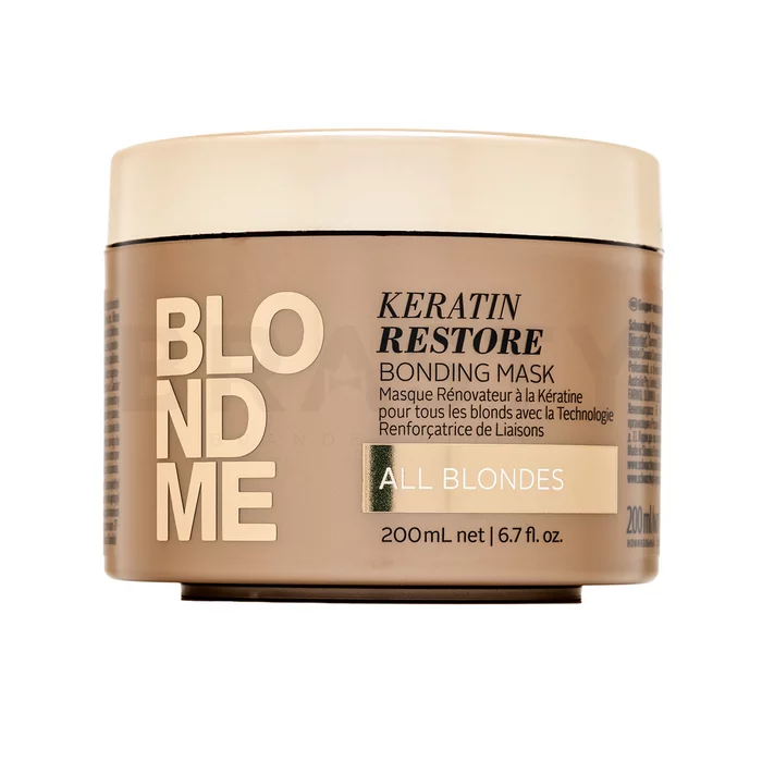 Schwarzkopf Professional BlondMe Keratin Restore Bonding Mask All Blondes vyživující maska pro blond vlasy 200 ml