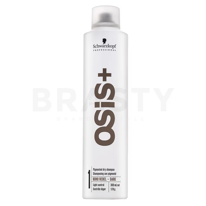 Schwarzkopf Professional Osis+ Boho Rebel - Dark suchý šampon pro tmavé vlasy 300 ml