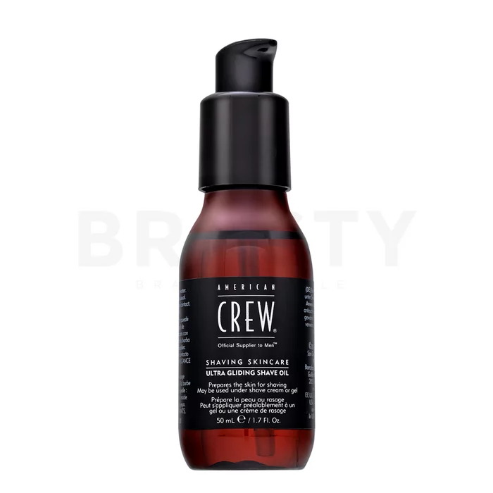 American Crew Shaving Skincare Ultra Gliding Shave Oil olio emolliente per la barba 50 ml