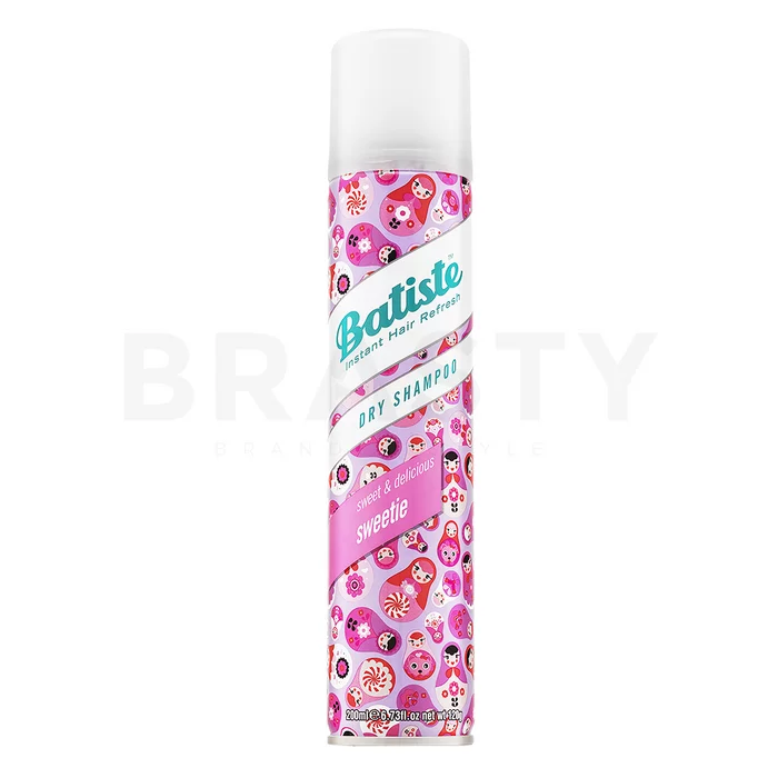 Batiste Dry Shampoo Sweet&Delicious Sweetie suchý šampon pro všechny typy vlasů 200 ml
