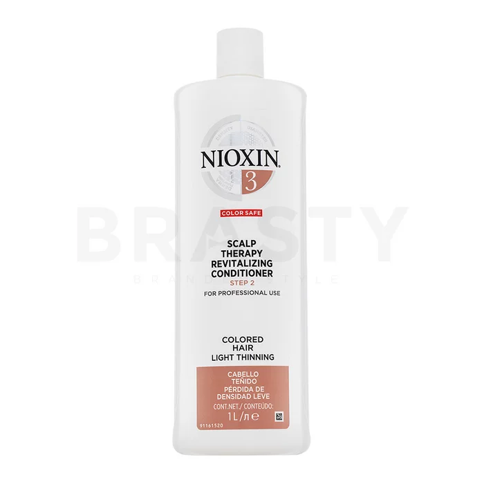 Nioxin System 3 Scalp Therapy Revitalizing Conditioner balsam hrănitor pentru păr fin si colorat 1000 ml