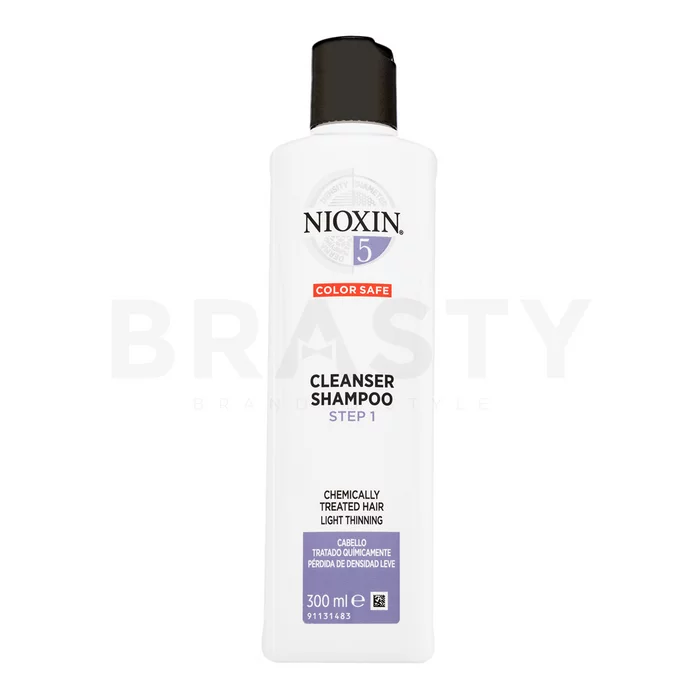 Nioxin System 5 Cleanser Shampoo šampon pro chemicky ošetřené vlasy 300 ml