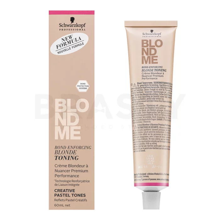Schwarzkopf Professional BlondMe Blonde Toning tónovací barevný krém pro blond vlasy Lilac 60 ml