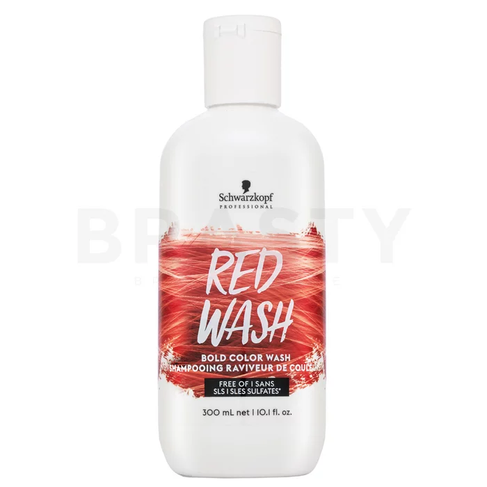 Schwarzkopf Professional Bold Color Wash Red barevný šampon pro všechny typy vlasů 300 ml