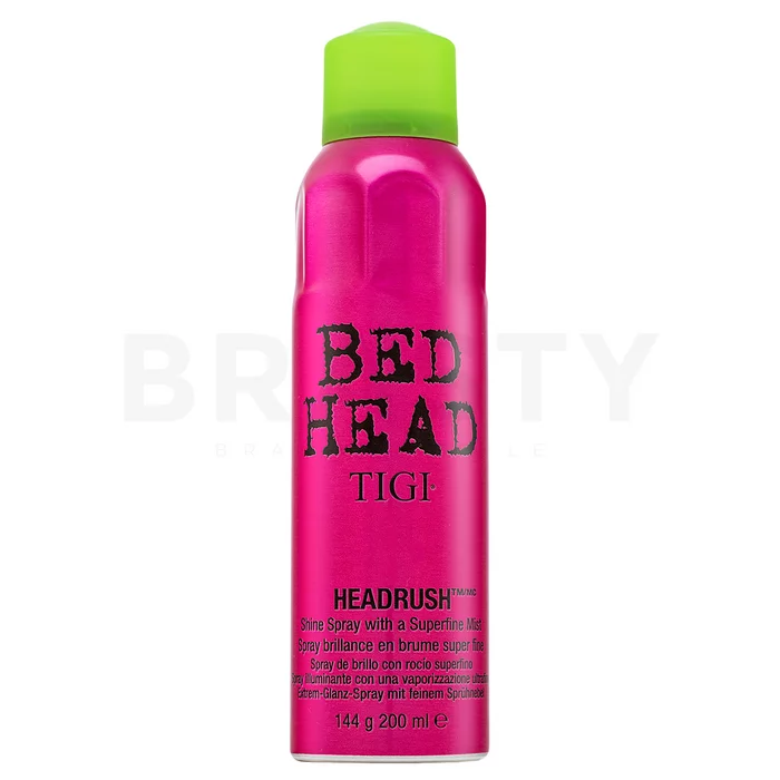 Tigi Bed Head Headrush stylingový sprej pro zářivý lesk vlasů 200 ml