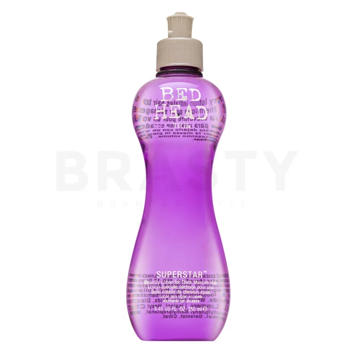 Tigi Bed Head Superstar Blow Dry Lotion ochranný balzám pro všechny typy vlasů 250 ml
