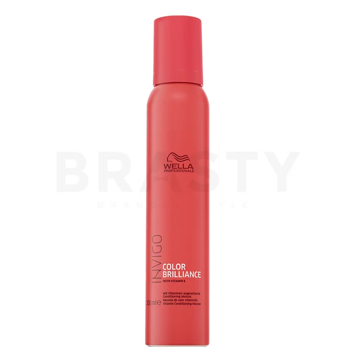 Wella Professionals Invigo Color Brilliance Vitamin Conditioning Mousse ošetřující pěna pro barvené vlasy 200 ml