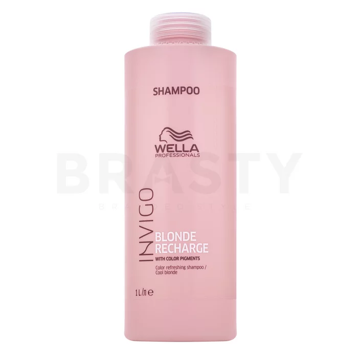 Wella Professionals Invigo Blonde Recharge Cool Blonde Shampoo szampon dla ożywienia koloru zimnych odcieni blondu 1000 ml