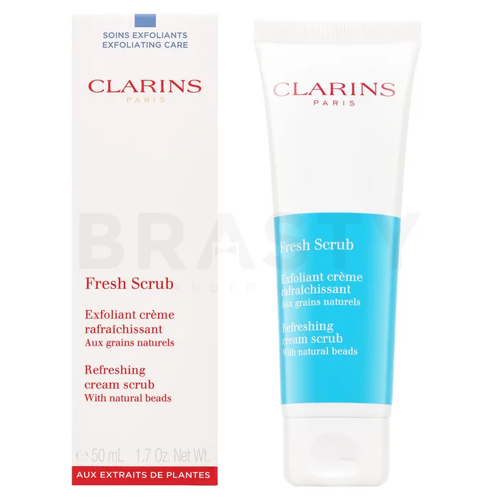 Clarins Fresh Scrub Refreshing Cream exfoliërende crème met hydraterend effect 50 ml