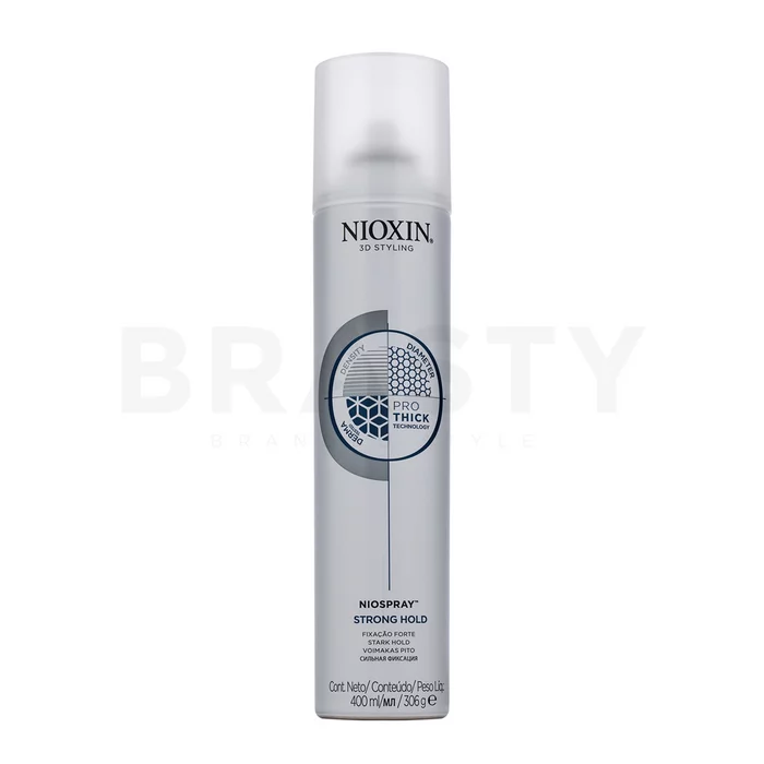 Nioxin 3D Styling Niospray Strong Hold lak na vlasy pro silnou fixaci 400 ml