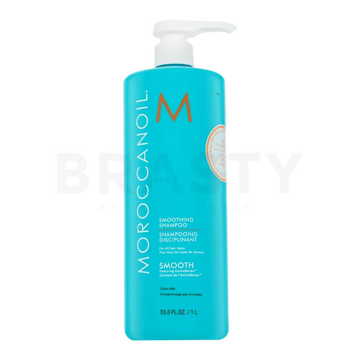 Moroccanoil Smooth Smoothing Shampoo uhlazující šampon pro nepoddajné vlasy 1000 ml