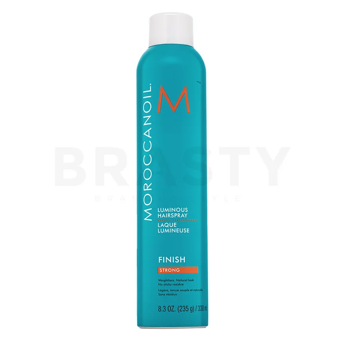Moroccanoil Finish Luminous Hairspray Strong vyživující lak na vlasy 330 ml