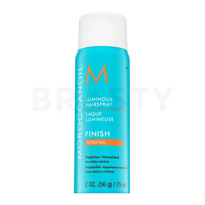 Moroccanoil Finish Luminous Hairspray Strong silný lak na vlasy pro lesk vlasů 75 ml