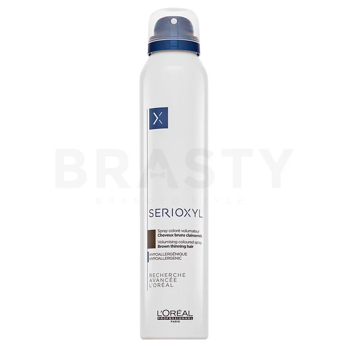 L´Oréal Professionnel Serioxyl Volumizing Brown Thinning Hair Coloured Spray barevný sprej pro tmavé vlasy 200 ml