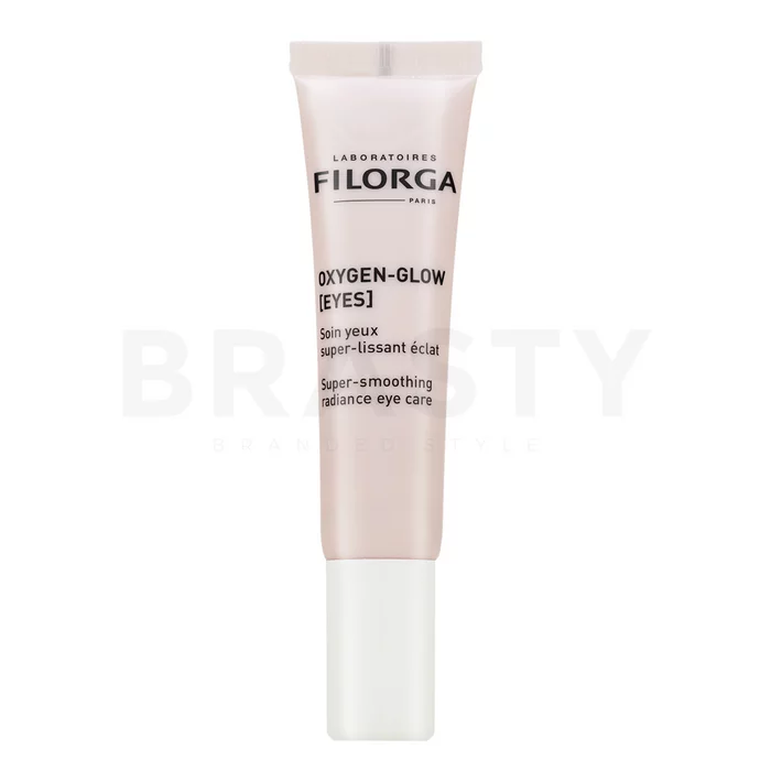 Filorga Oxygen-Glow Eyes Super Smoothing Radiance Eye Care oční krém pro sjednocenou a rozjasněnou pleť 15 ml