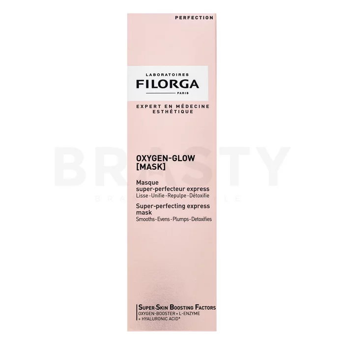 Filorga Oxygen-Glow Super-Perfecting Express Mask osvěžující gelová maska pro sjednocenou a rozjasněnou pleť 75 ml