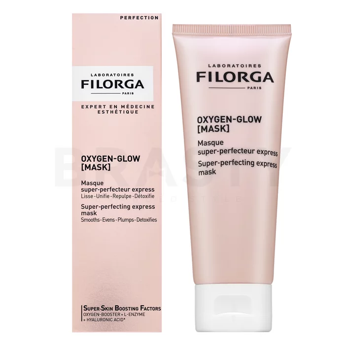 Filorga Oxygen-Glow Super-Perfecting Express Mask osvěžující gelová maska pro sjednocenou a rozjasněnou pleť 75 ml