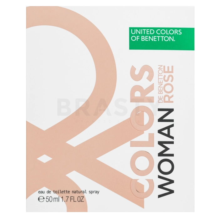 Benetton Colors de Benetton Rose toaletna voda za žene 50 ml