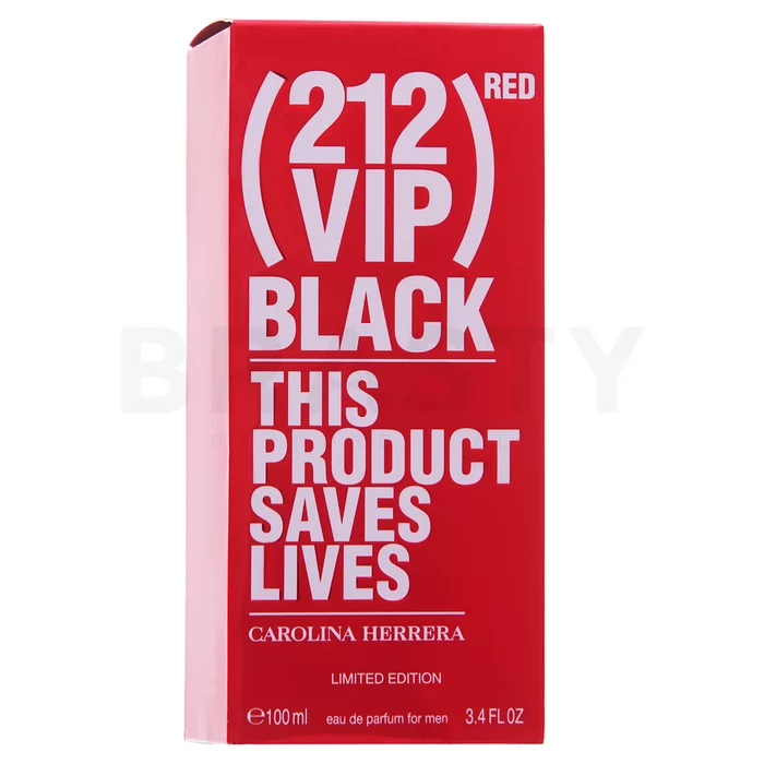 Carolina Herrera 212 VIP Black Red Eau de Parfum for men 100 ml