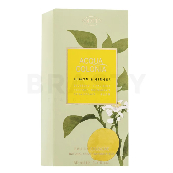 4711 Acqua Colonia Lemon & Ginger Eau de Cologne unisex 50 ml