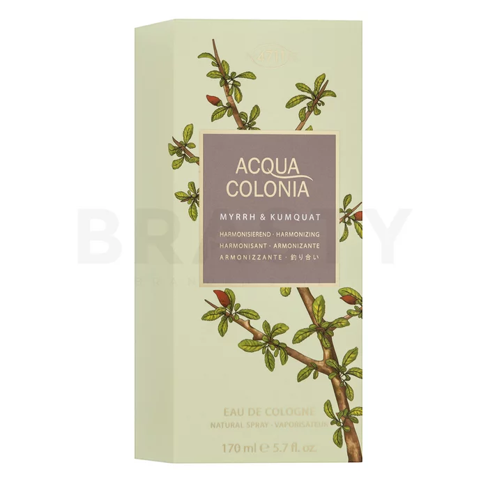 4711 Acqua Colonia Myrrh & Kumquat kolínská voda unisex 170 ml