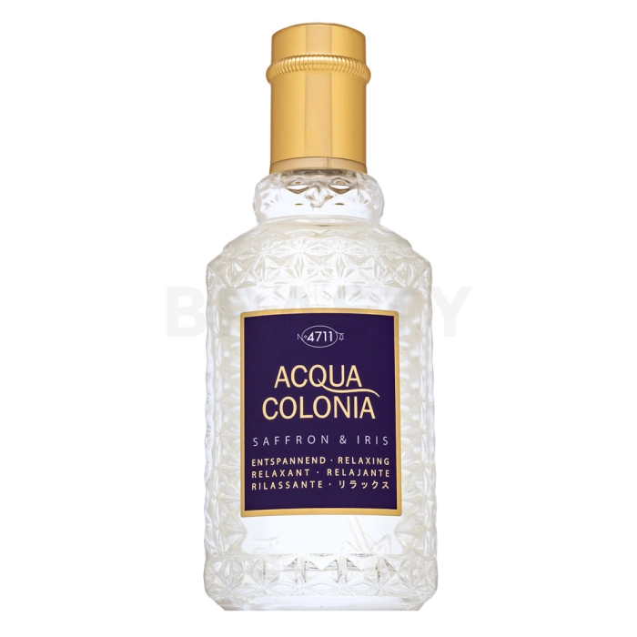 4711 Acqua Colonia Saffron & Iris kolínská voda unisex 50 ml