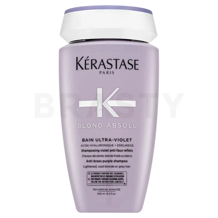 Kérastase Blond Absolu Bain Ultra-Violet vyživující šampon pro platinově blond a šedivé vlasy 250 ml