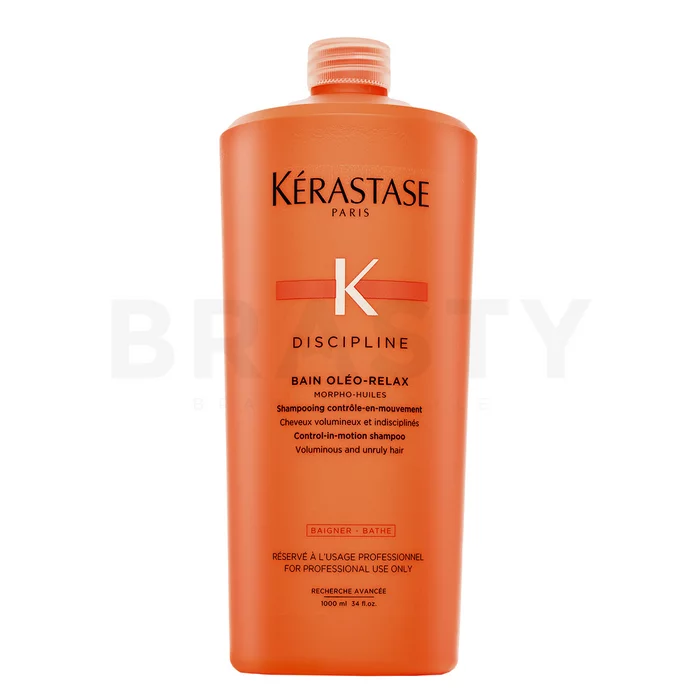 Kérastase Discipline Oléo-Relax Control-In-Motion Shampoo wygładzający szampon do włosów suchych i niesfornych 1000 ml