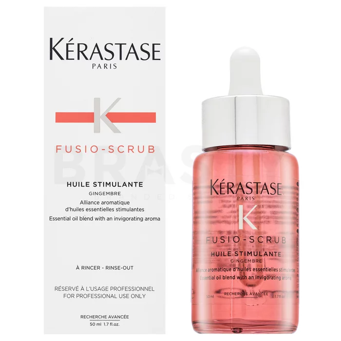 Kérastase Fusio-Scrub Huile Stimulante povzbuzující esenciální olej pro vytvoření vlasového peelingu 50 ml