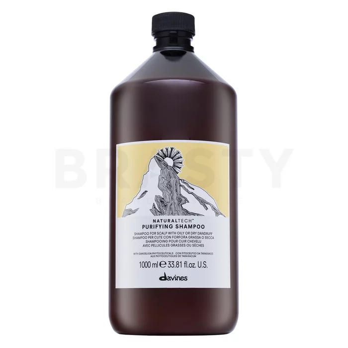 Davines Natural Tech Purifying Shampoo šampon proti lupům 1000 ml