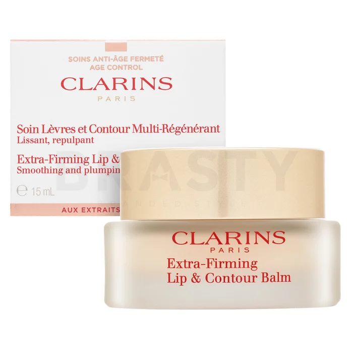 Clarins Extra-Firming Lip & Contour Balm koncentrovaná obnovující péče obnovující hutnost pleti v okolí očí a rtů 15 ml